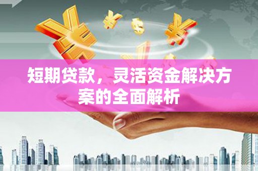 兴安盟短期贷款，灵活资金解决方案的全面解析