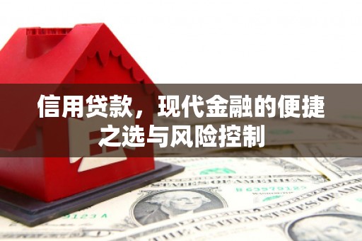 兴安盟信用贷款，现代金融的便捷之选与风险控制