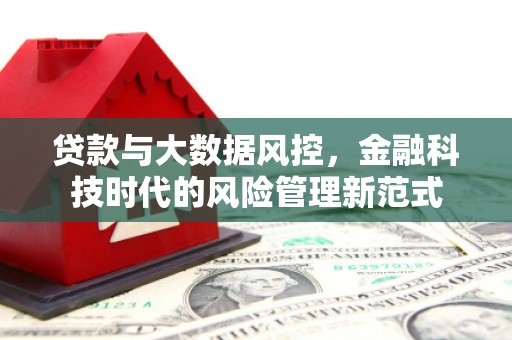 兴安盟贷款与大数据风控，金融科技时代的风险管理新范式