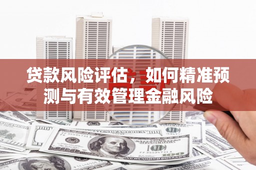 兴安盟贷款风险评估，如何精准预测与有效管理金融风险