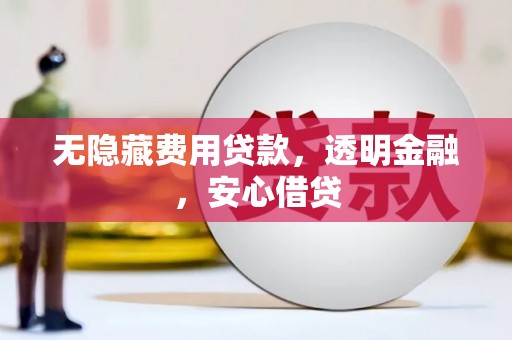 兴安盟无隐藏费用贷款，透明金融，安心借贷