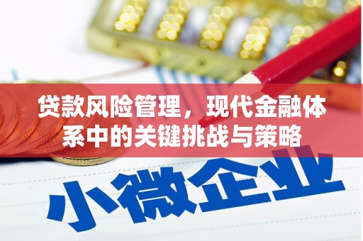 兴安盟贷款风险管理，现代金融体系中的关键挑战与策略