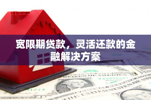 兴安盟宽限期贷款，灵活还款的金融解决方案