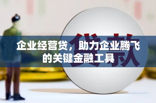 兴安盟企业经营贷，助力企业腾飞的关键金融工具