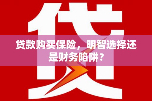 兴安盟贷款购买保险，明智选择还是财务陷阱？
