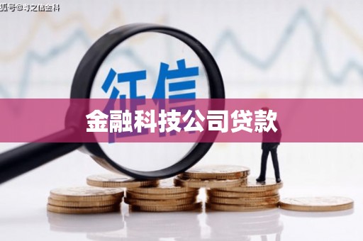兴安盟金融科技公司贷款