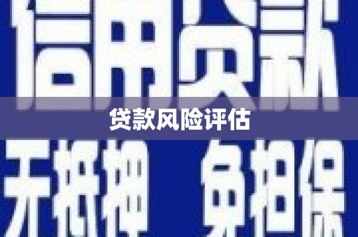 兴安盟贷款风险评估