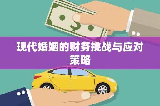 兴安盟现代婚姻的财务挑战与应对策略